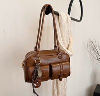 LAURA | Bolso de hombro retro de gran capacidad