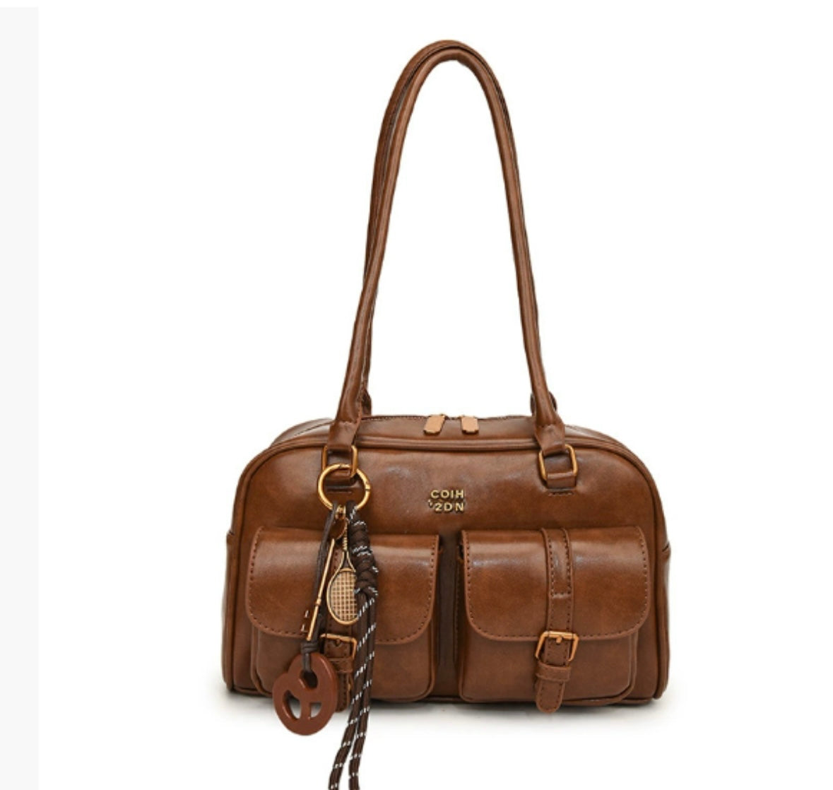 LAURA | Bolso de hombro retro de gran capacidad