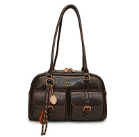 LAURA | Bolso de hombro retro de gran capacidad