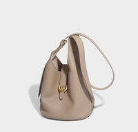 SARAY | Bolso de hombro de cuero genuino