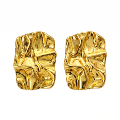 TAMARA | Pendientes geométricos de acero inoxidable