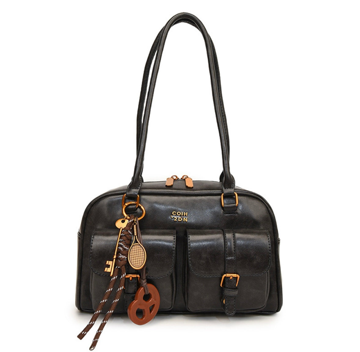 LAURA | Bolso de hombro retro de gran capacidad