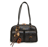 LAURA | Bolso de hombro retro de gran capacidad