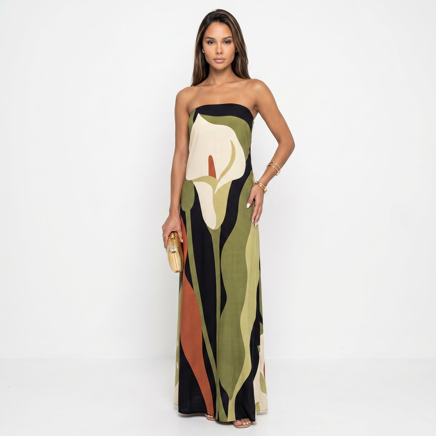 DORINA | Vestido estampado floral