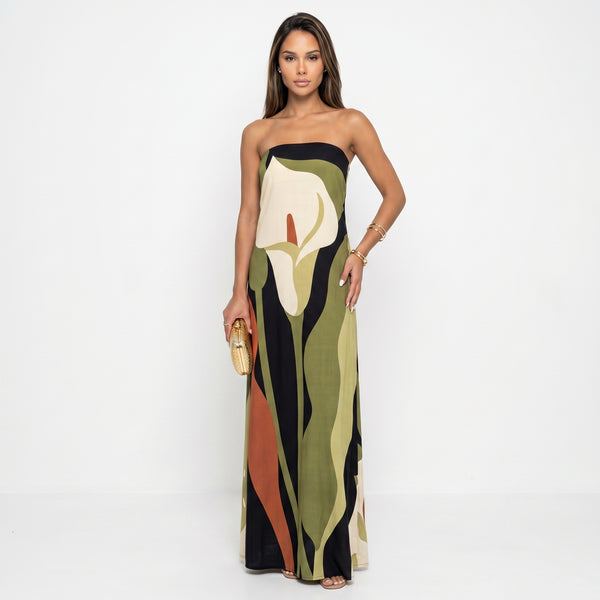 DORINA | Vestido estampado floral