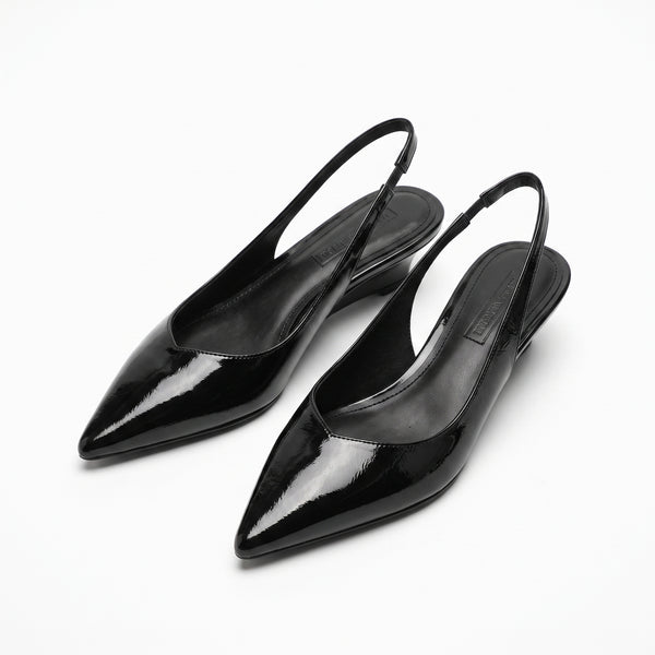 ANDREA | Sandalias de cuña con punta afilada
