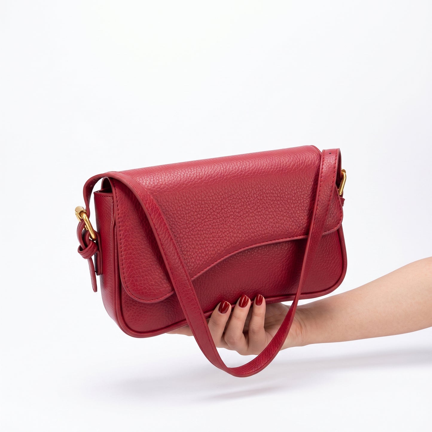 CAROLINA | Bolso de hombro con cierre magnético
