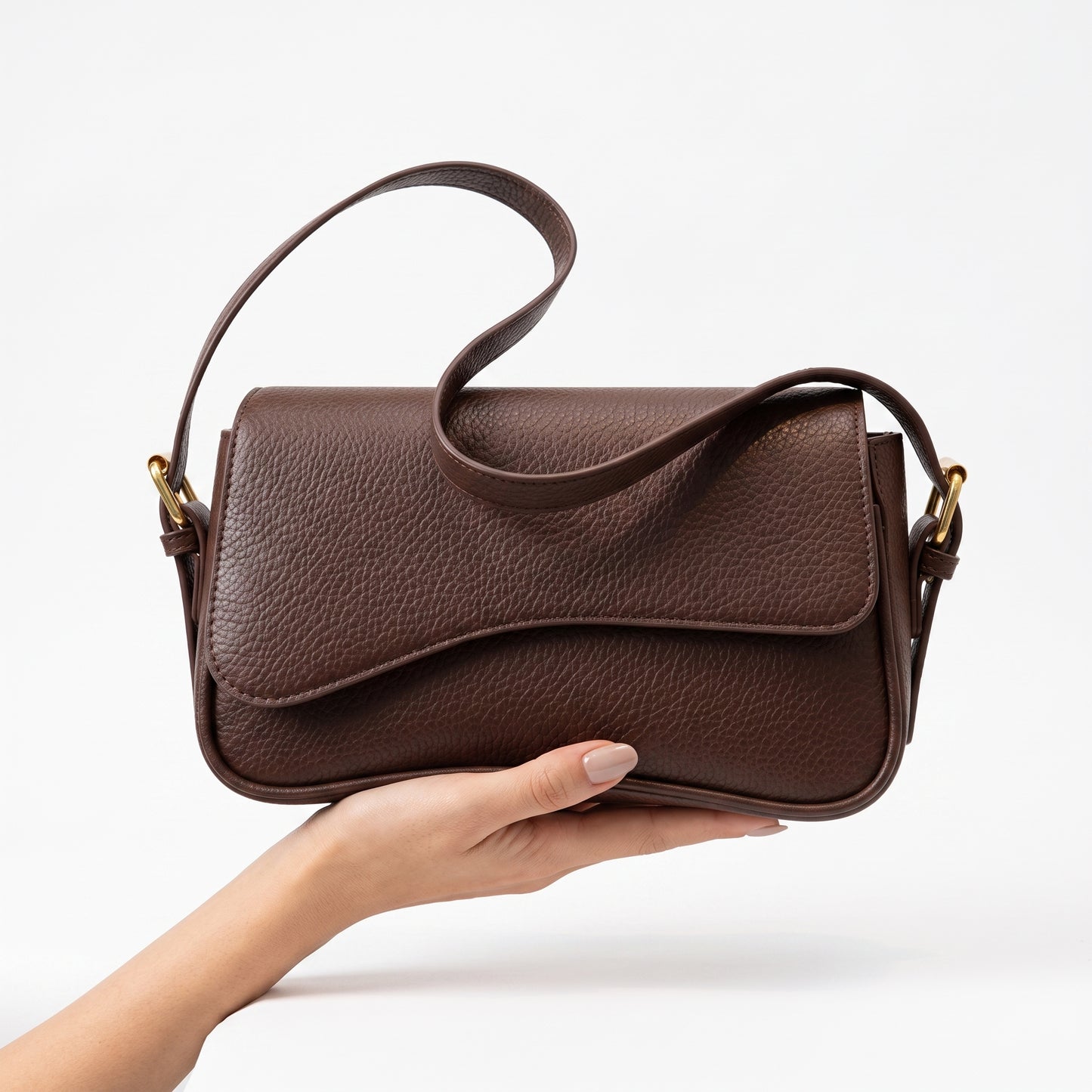 CAROLINA | Bolso de hombro con cierre magnético